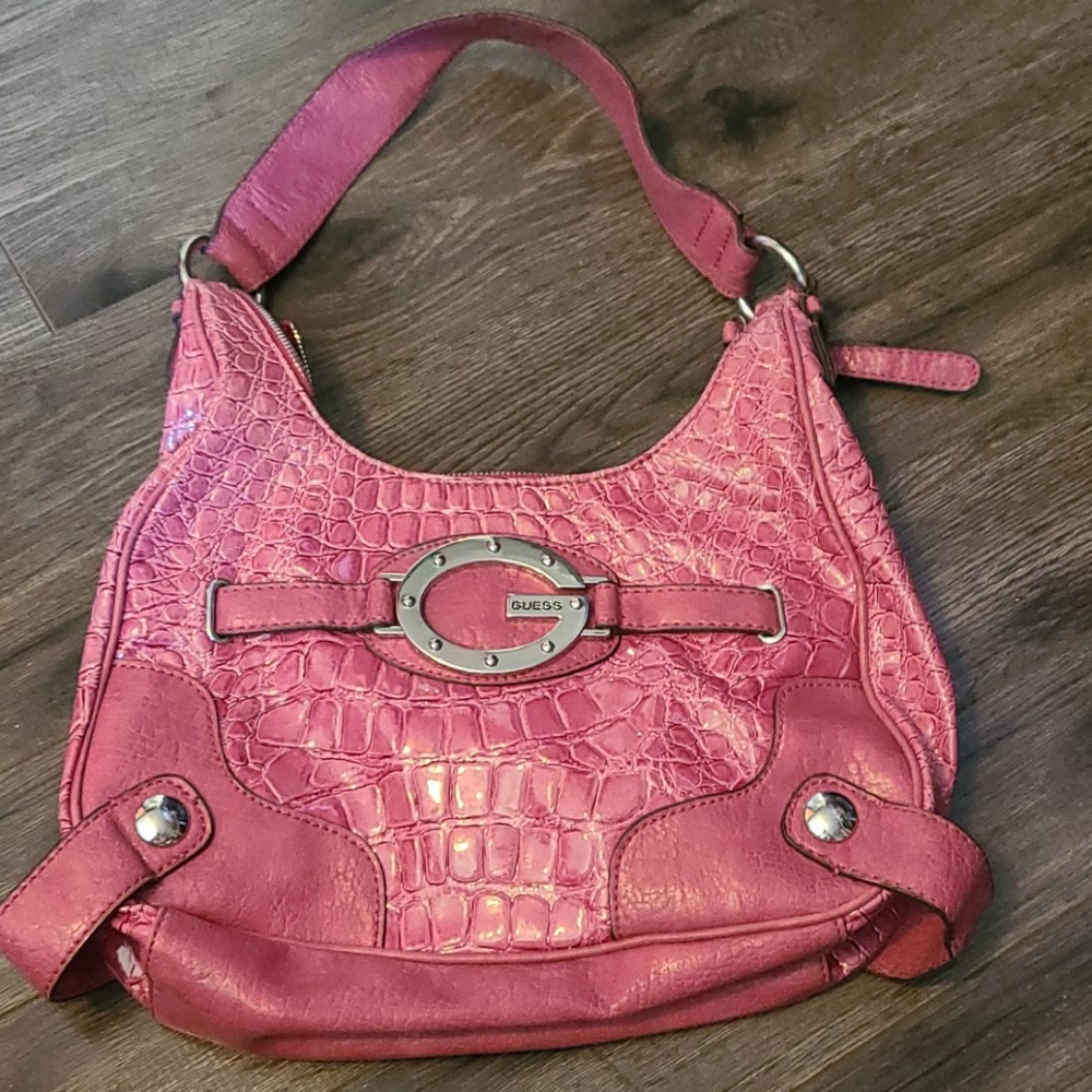 💥Guess Animal Print leather-like shoulder bag